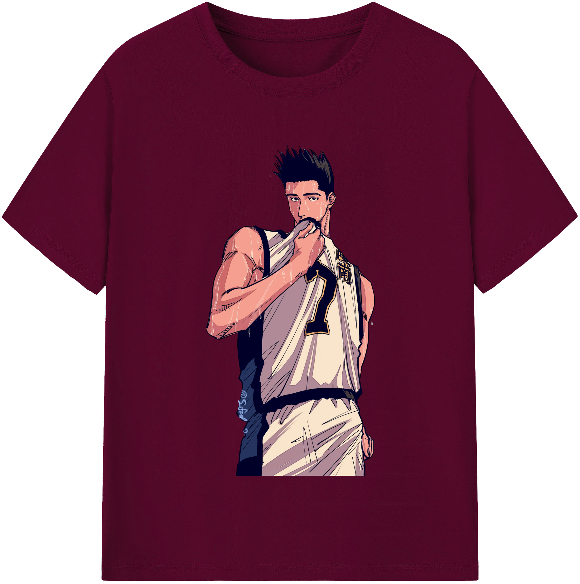 （画像用） SLAM DUNK／スラムダンク レディースカジュアルプリントTシャツ（綿100％）